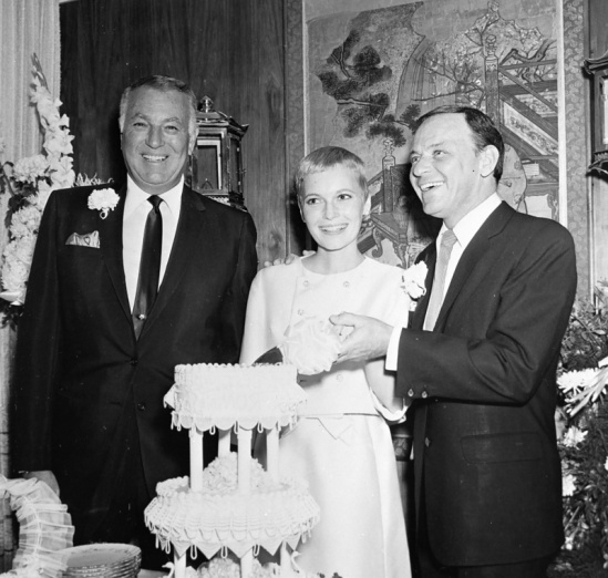 mia farrow, frank sinatra wedding 1966