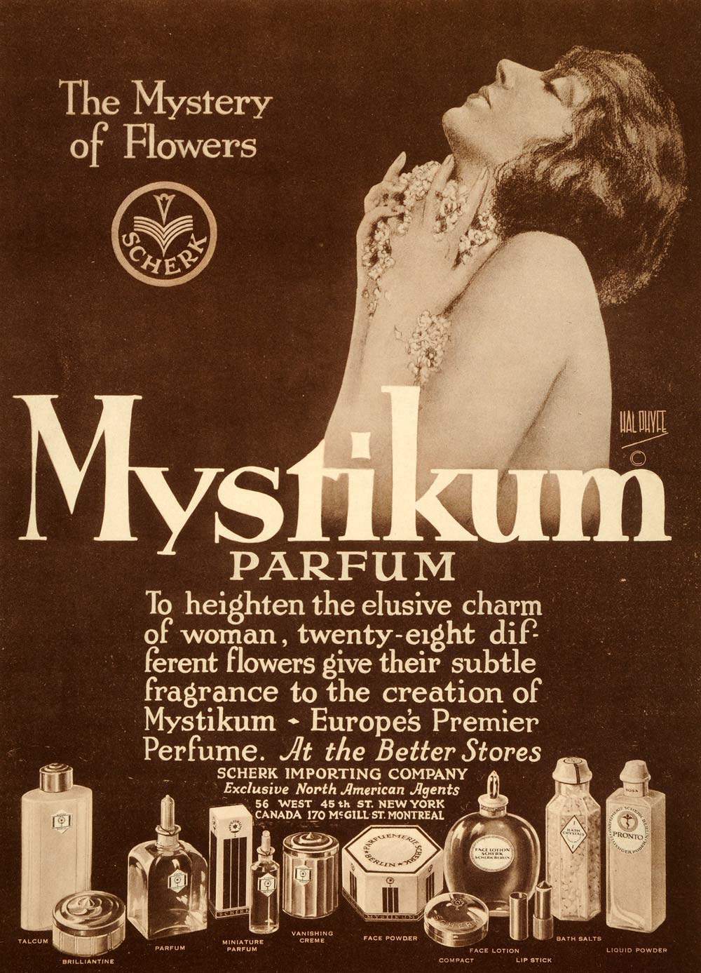 Vintage Perfume Ad 106