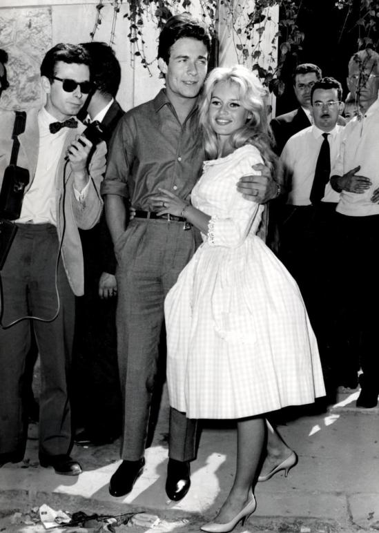 Brigitte Bardot S Wedding To Actor Jacques Charrier 1959 From The Bygone