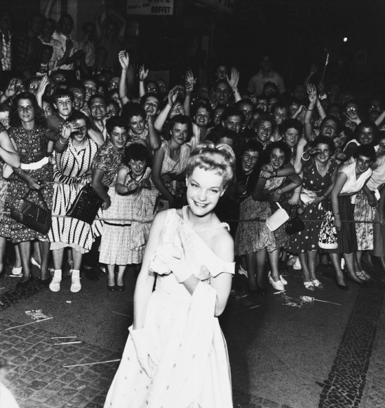Romy Schneider at Cannes, 1961
